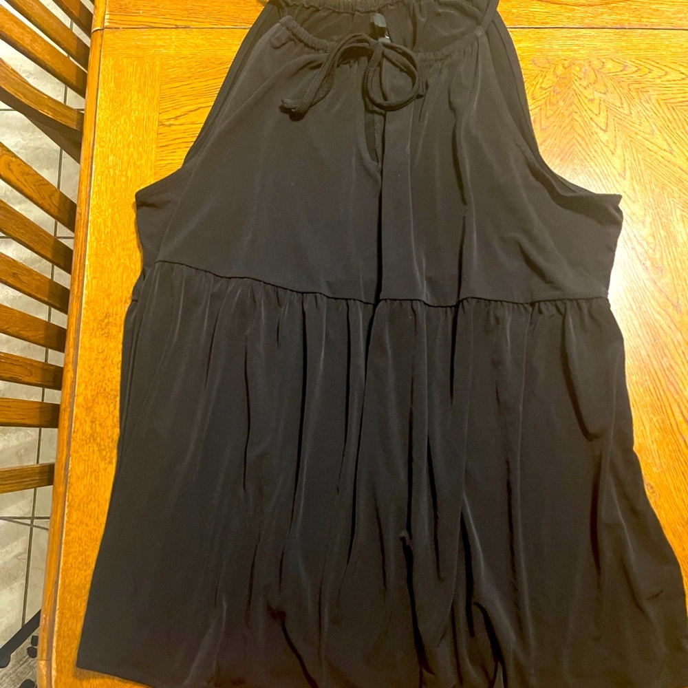 Torrid black tank top never work but no tags